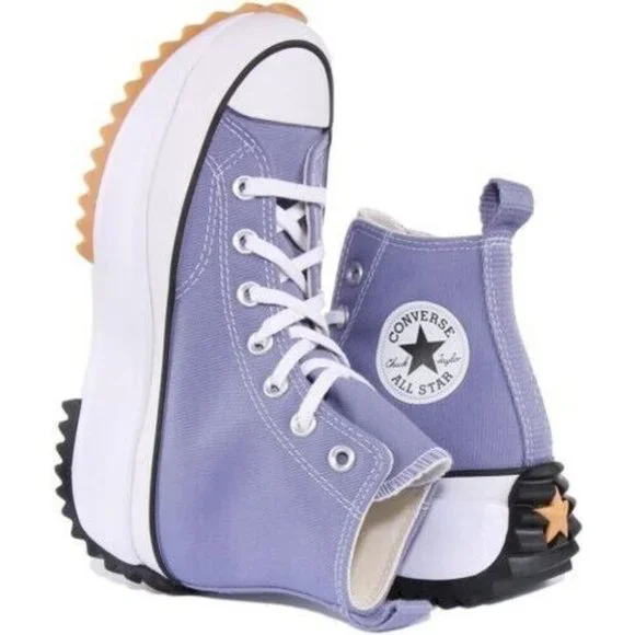 Converse Run Star Hike Hi Men's Sneaker Shoe Limited Edition Blue A03702C - Picture 4 of 6